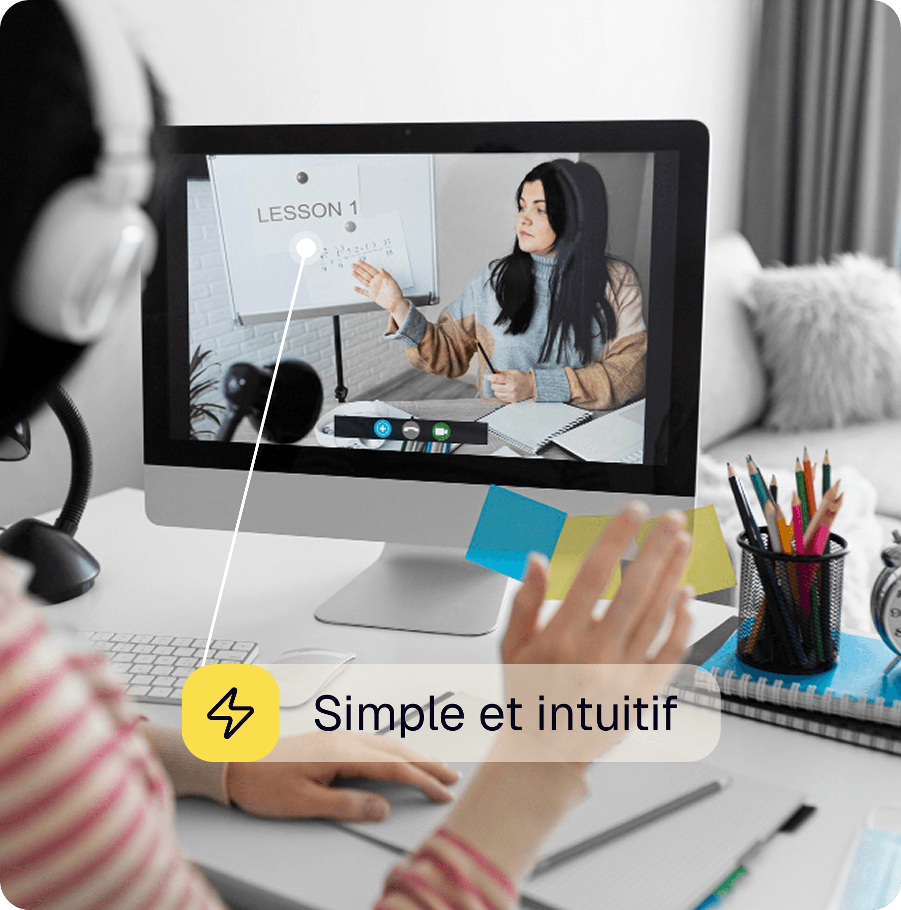 Des cours vidéo clairs et structurés.